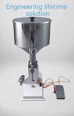 Anyone who wants to buy Liquid filling machine Model: A02 Material of machine: Stainless steel 304 Filling Range: 10-100 ml Capacity of Hopper: 10 kg Filling accuracy: ± 0.2-1ml Filling speed: 20-60times/min (It varies from person to person) Working pressure: 0.4-0.6Mpa Hopper capacity: 10 L Net weight: 18 kg Gross weight: 25 kg Machine size: 340x340x780 mm can contact me.